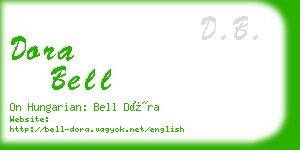 dora bell business card